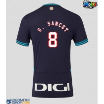 Moški Nogometni dresi Athletic Bilbao Oihan Sancet #8 Gostujoči 2025-26 Kratek Rokav